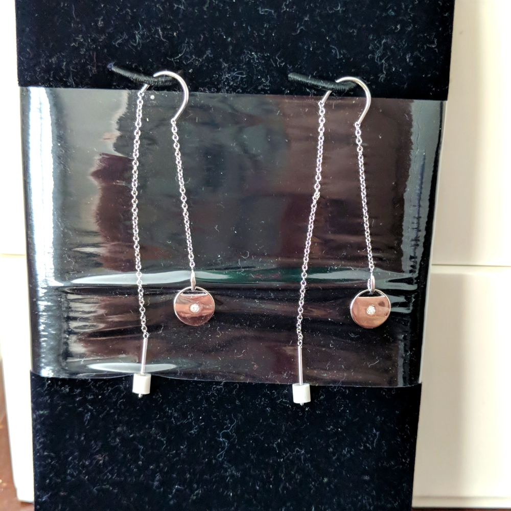 Swarovski crystal drop earrings